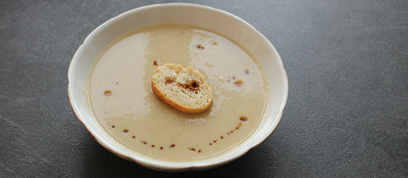 Velouté haricots blancs vegan