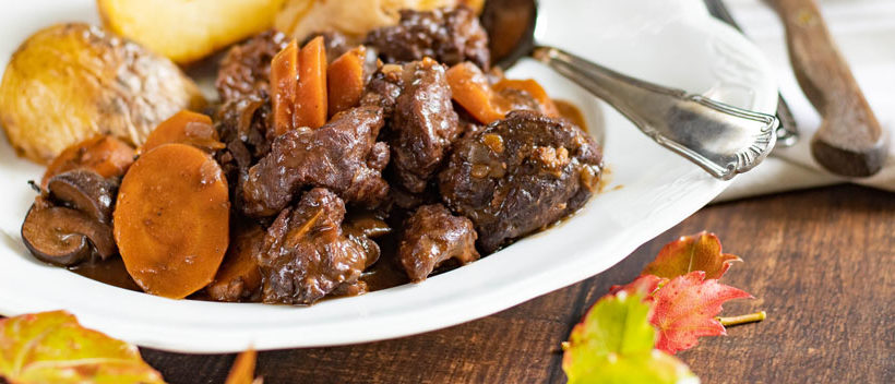 Recette vegan Seitan bourguignon