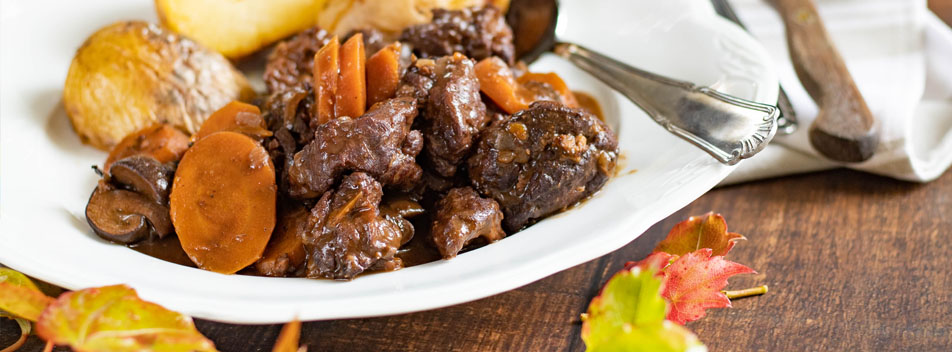 Recette vegan Seitan bourguignon