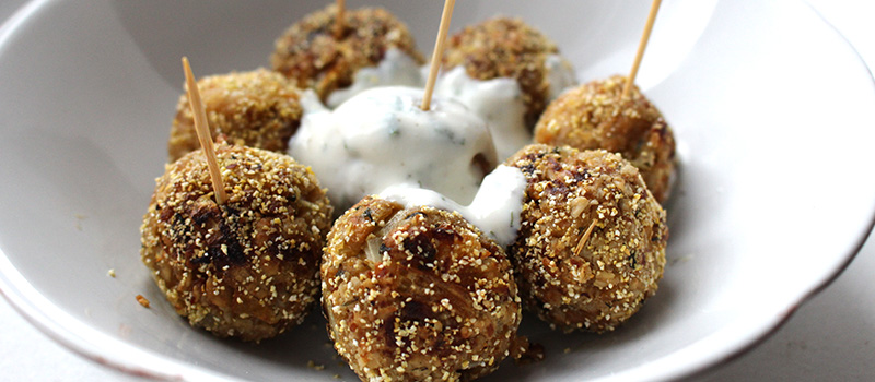 Boulettes vegan sans gluten de la petite okara