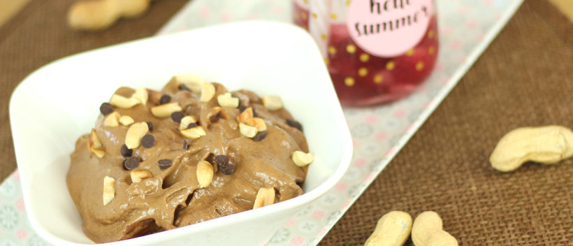 glace vegan snickers sans lait sans gluten meilleure nice cream recette vegan