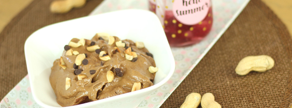 glace vegan snickers sans lait sans gluten meilleure nice cream recette vegan