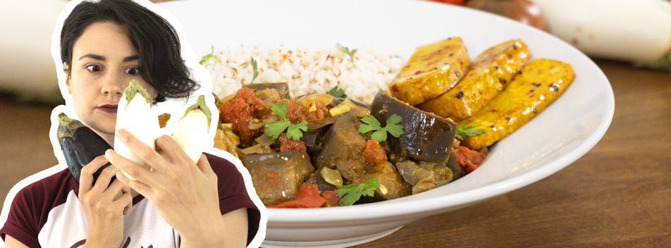 aubergines vindaloo recette vegan