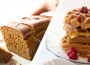 recette gaufres proéiné fitness vegan banana bread protéiné