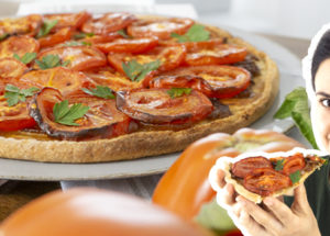 tarte à la tomate moutarde vegan végétalienne recette végétale la petite okara