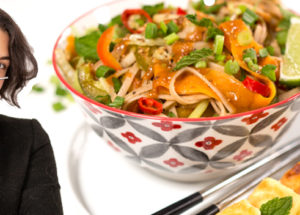 wok vegan sans gluten végétarien végétalien légumes tofu frit