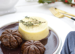 Paupiettes de seitan et sa sauce au vin rouge