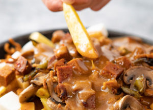 Recette de poutine vegan