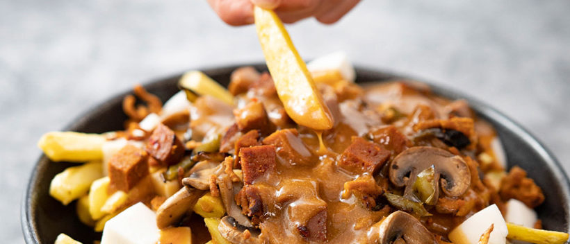 Recette de poutine vegan