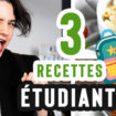 3 recettes vegan étudiant - économique & facile