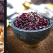 3 recettes vegan Instagram : Pulled "pork" jackfruit & coleslaw, chinois et chou rouge/myrtilles