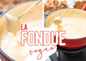 Fondue de fromage vegan