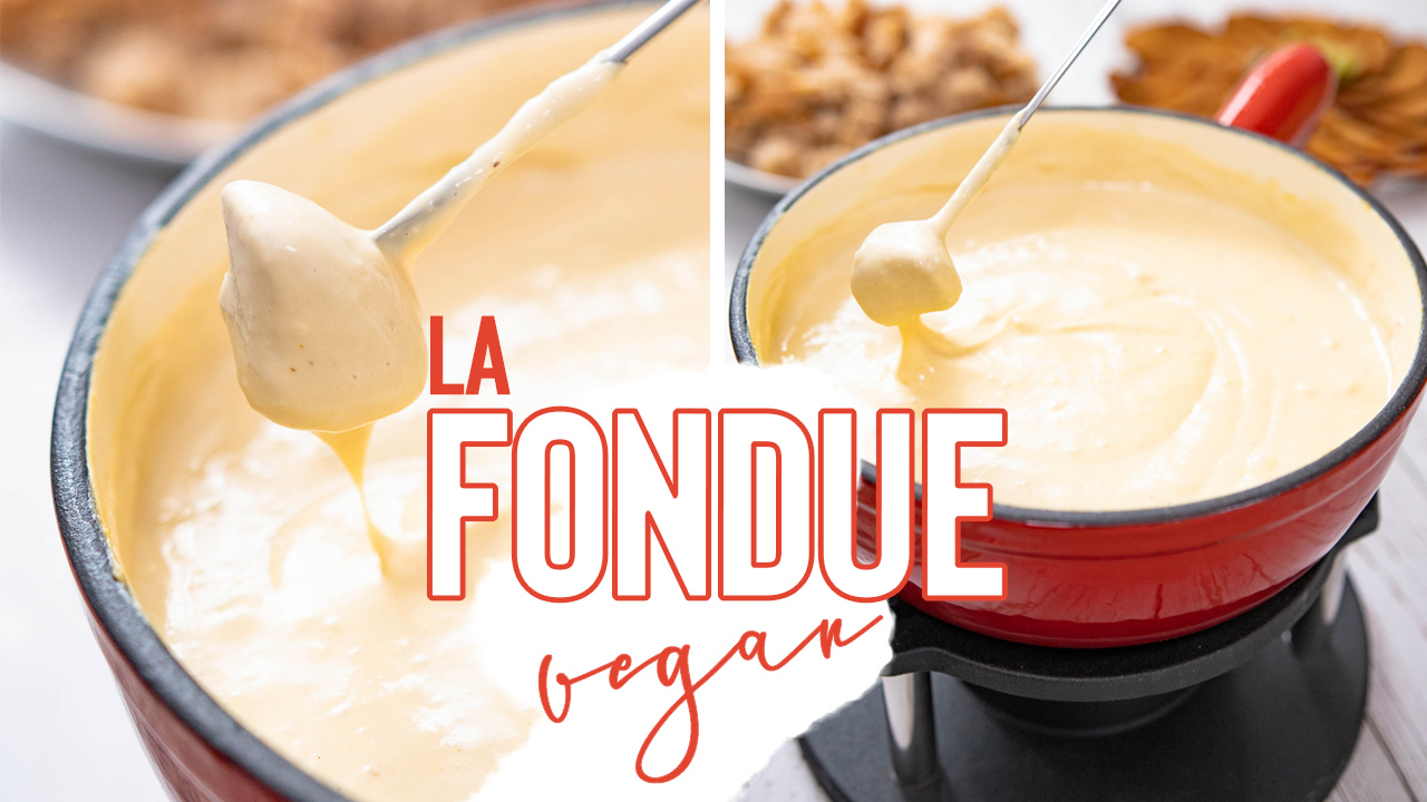 Fondue de fromage vegan