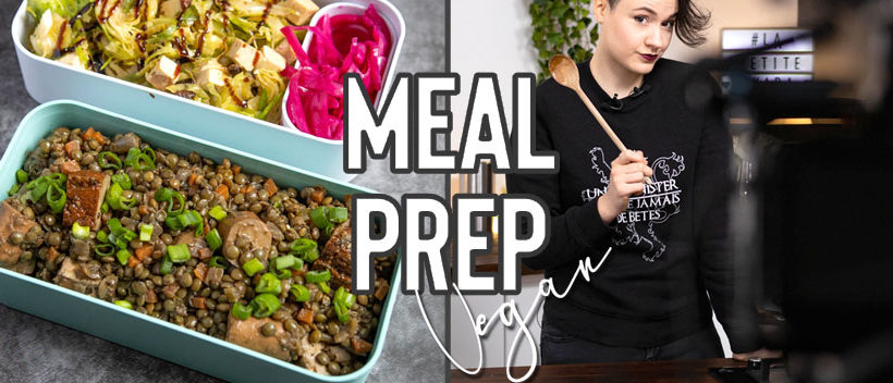 meal prep 5 recettes vegan