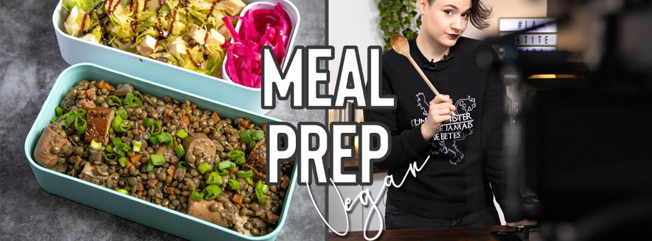 meal prep 5 recettes vegan