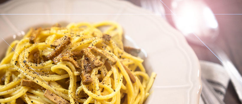 recette de pâtes carbo carbonara vegan