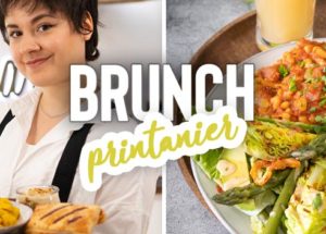 Brunch vegan printanier